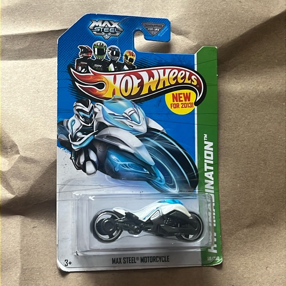 Hot Wheels Other - Hot Wheels Max Steel Motorcycle HW Imagination 59/250